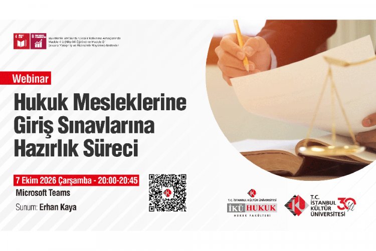 "Hukuk Mesleklerine Giriş Sınavlarına Hazırlık Süreci" 